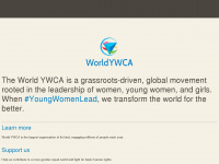 worldywca.org Webseite Vorschau