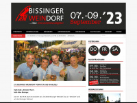 bissinger-weindorf.de Webseite Vorschau