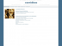 conidea.de Webseite Vorschau