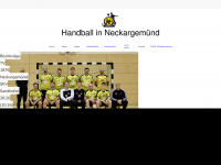 handball-neckargemuend.de Webseite Vorschau