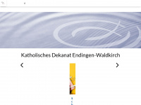 dekanat-endingen-waldkirch.de Webseite Vorschau
