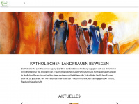kath-landfrauen.de Webseite Vorschau