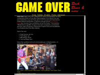 gameover-rock.de Webseite Vorschau