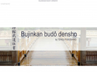 bujinkan-densho.de Webseite Vorschau