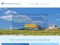 ferienhaus-texel.org Webseite Vorschau