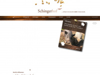 schingerhof.de Webseite Vorschau