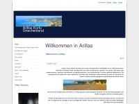 arillas.de Webseite Vorschau