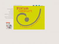 forum-geburt.ch Webseite Vorschau