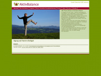 aktivbalance.de Webseite Vorschau
