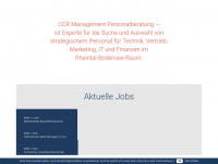 ccr-management.com Webseite Vorschau