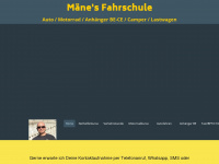 maene.ch Webseite Vorschau