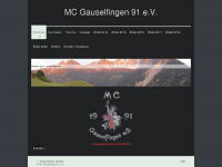mc-gauselfingen.de Webseite Vorschau
