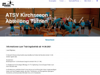 atsv-kirchseeon-turnen.de Webseite Vorschau