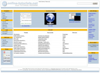 online-tutorials.net Webseite Vorschau