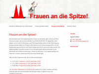 frauen-an-die-spitze.de Webseite Vorschau
