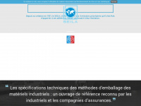 seila.fr Webseite Vorschau
