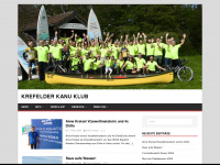 krefelder-kanu-klub.de Webseite Vorschau