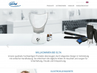 elta.de Webseite Vorschau