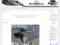 henneberger.de Webseite Vorschau