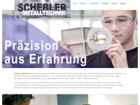 schebler.de Webseite Vorschau