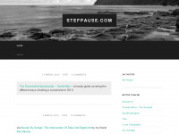 stefpause.com Webseite Vorschau