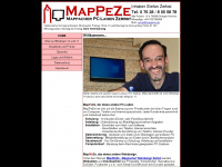 mappeze.de Webseite Vorschau