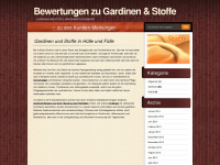 gardinen-stoffe.net Webseite Vorschau