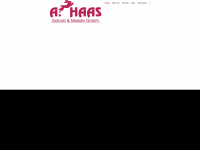 a-haas.com Webseite Vorschau