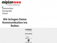 miplan.ch Webseite Vorschau