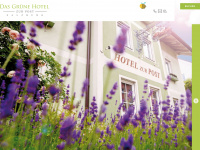 hotelzurpost.info Webseite Vorschau