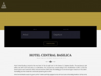hotelcentral-basilica.hu Webseite Vorschau