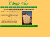 hotel-classic-inn.de Webseite Vorschau