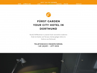 hotelfuerstgarden.de Webseite Vorschau