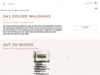 dolderwaldhaus.ch Webseite Vorschau