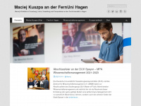 maciej-kuszpa.com Webseite Vorschau