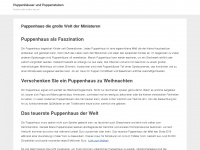 puppenstuben.ch Webseite Vorschau