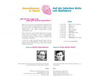 amanshauserundwenzl.com Webseite Vorschau