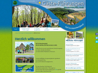 gaestefuehrungen-weserbergland.de Webseite Vorschau