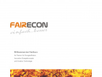 fairecon.de Webseite Vorschau