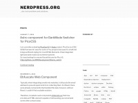 nerdpress.org Webseite Vorschau