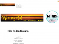 rheingold-hotel.com Webseite Vorschau