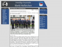 feuerwehr-hofkirchen.de Webseite Vorschau