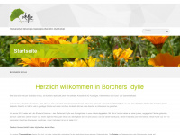 borchers-idylle.de Webseite Vorschau