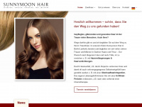 sunnymoon-hair.com Webseite Vorschau