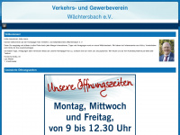 vgv-waechtersbach.de Webseite Vorschau