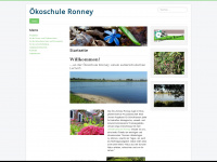 oekoschule-ronney.de Webseite Vorschau