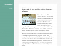 arachnodata.ch Webseite Vorschau