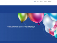 dreamballoon.de Webseite Vorschau