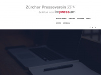 presseverein.ch Webseite Vorschau