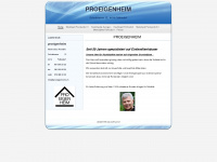 proeigenheim.ch Webseite Vorschau